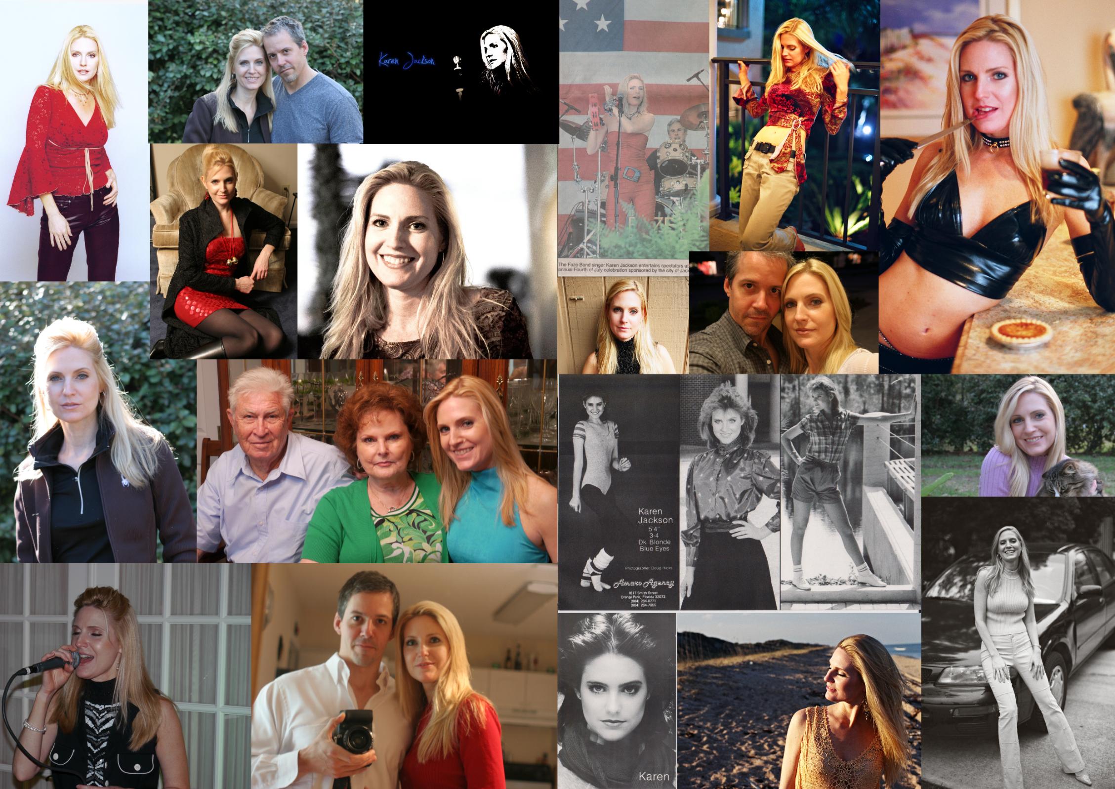Karen birthday photo collage